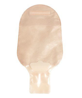 Esteem® + Flex One-Piece Drainable Opaque Ostomy Pouch, 8½ Inch Length, 13/16 to 1-3/8 Inch Stoma, 1 Box of 10 (Ostomy Pouches) - Img 2