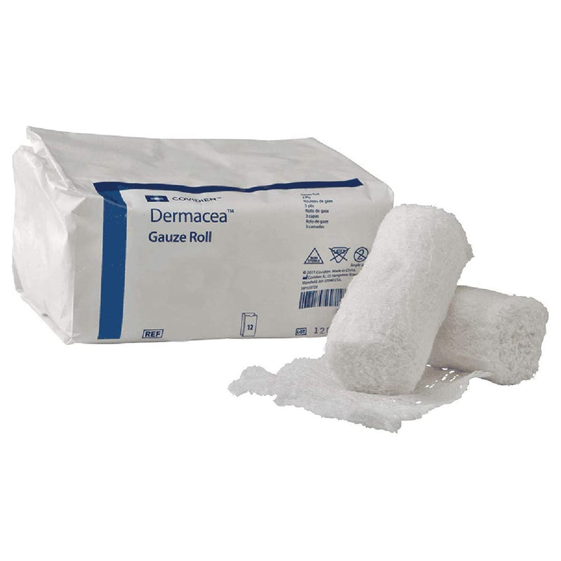 Dermacea™ NonSterile Fluff Bandage Roll, 4 Inch x 4-1/8 Yard, 1 Each (General Wound Care) - Img 1