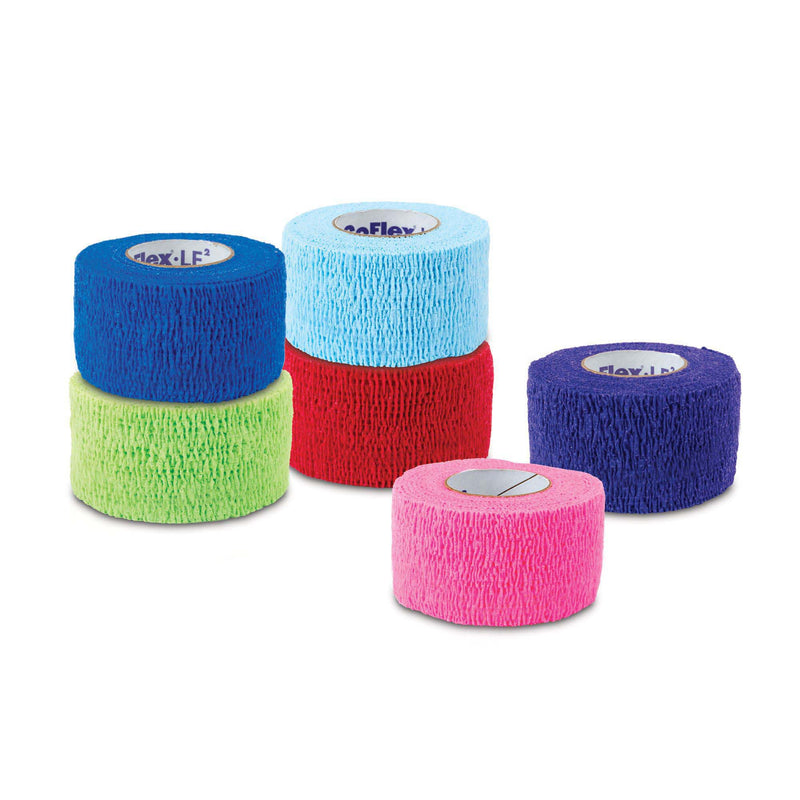 CoFlex®·LF2 Self-adherent Closure Cohesive Bandage, 2 Inch x 5 Yard, 1 Case of 36 (General Wound Care) - Img 1