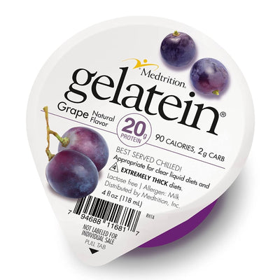 GELATEIN, PROSOURCE HIGH PROTEIN CUP GRAPE 4OZ (36/CS) (Nutritionals) - Img 1