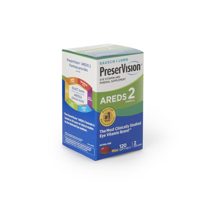 PreserVision® Areds 2 Ascorbic Acid / Vitamin E Eye Supplement, 1 Bottle (Over the Counter) - Img 2