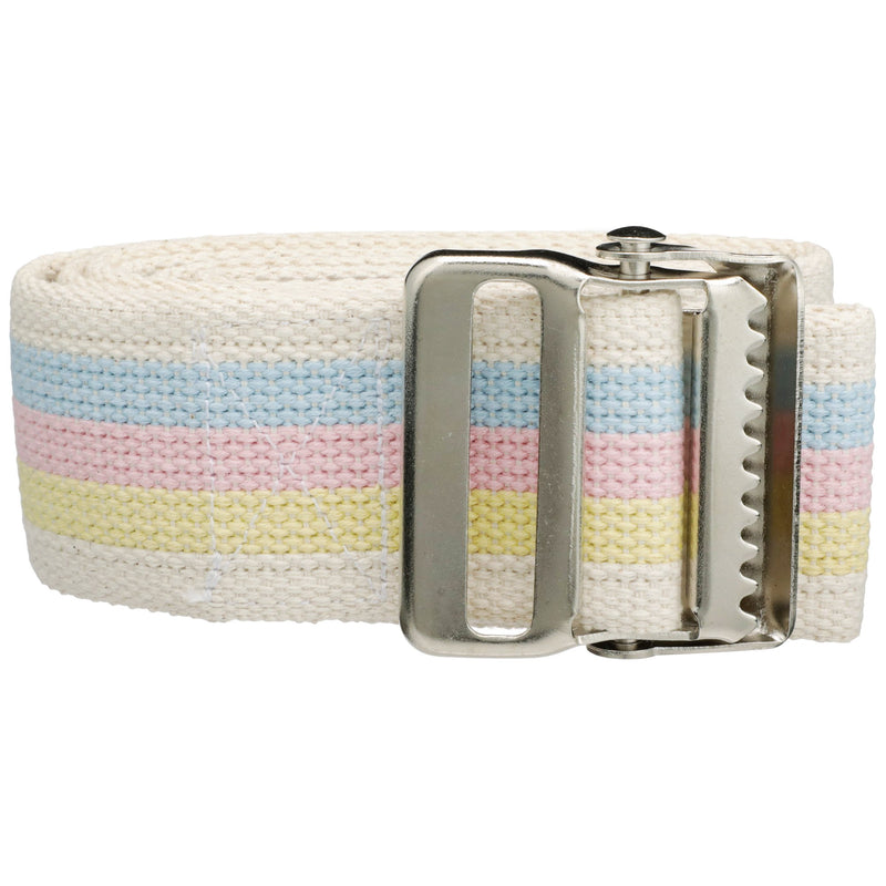 McKesson Gait Belt, 60 Inch, Pastel Stripe, 1 Case of 48 (Transfer Equipment) - Img 1