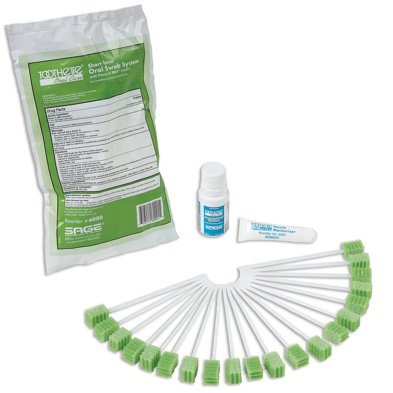 Toothette® Short Term Swab System, 1 Case of 50 (Mouth Care) - Img 1