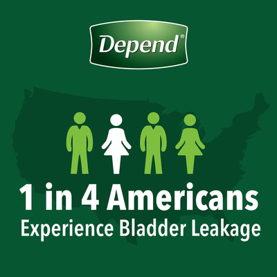 Depend® FIT-FLEX® Womens Absorbent Underwear, Large, Blush, 1 Case of 56 () - Img 8