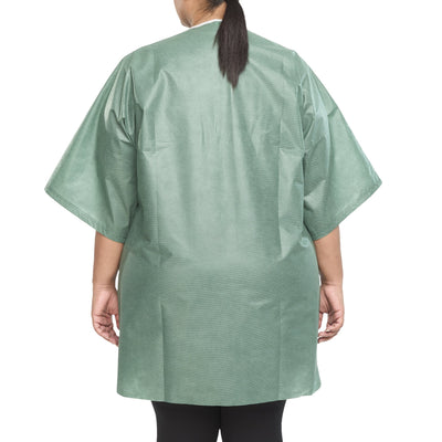 SHIRT SCRUB GRN 3XL 30/CS 30/CS NON-WOVEN (Shirts and Scrubs) - Img 2