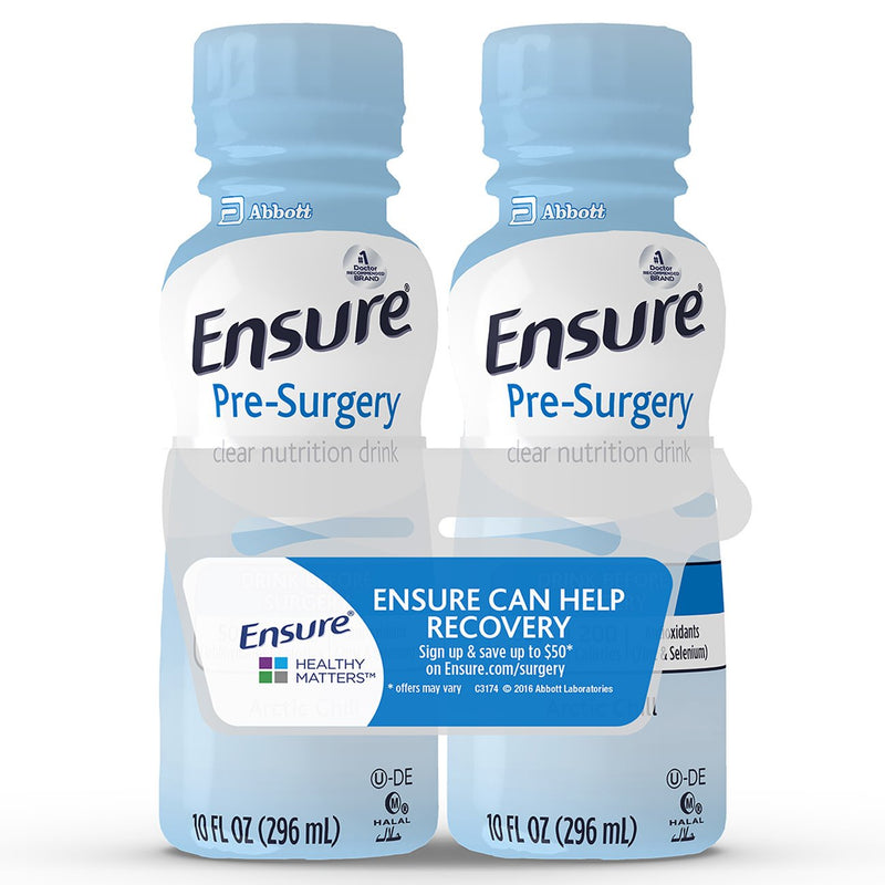 Ensure® Pre-Surgery Strawberry Oral Supplement, 10-ounce Bottle, 1 Each (Nutritionals) - Img 1