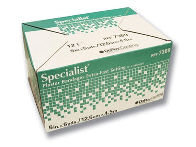 Specialist Plaster Bandages X-Fast Setting 5 x5yds Bx/12 (Plaster Bandages) - Img 1