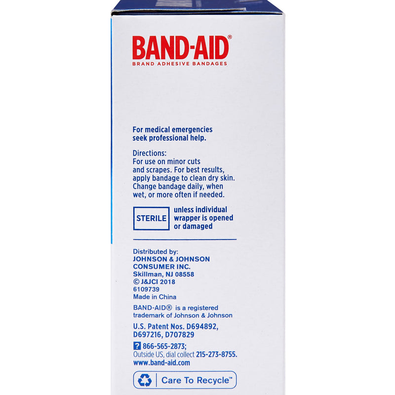 Band-Aid® Flexible Fabric Tan Adhesive Strip, 1 x 3 Inch, 1 Box of 100 (General Wound Care) - Img 4