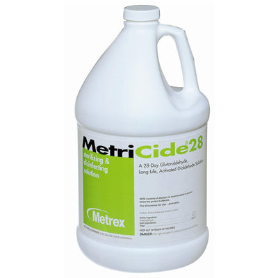 MetriCide® 28 Glutaraldehyde High-Level Disinfectant, 1 gal Jug, 1 Case of 4 (Cleaners and Solutions) - Img 1