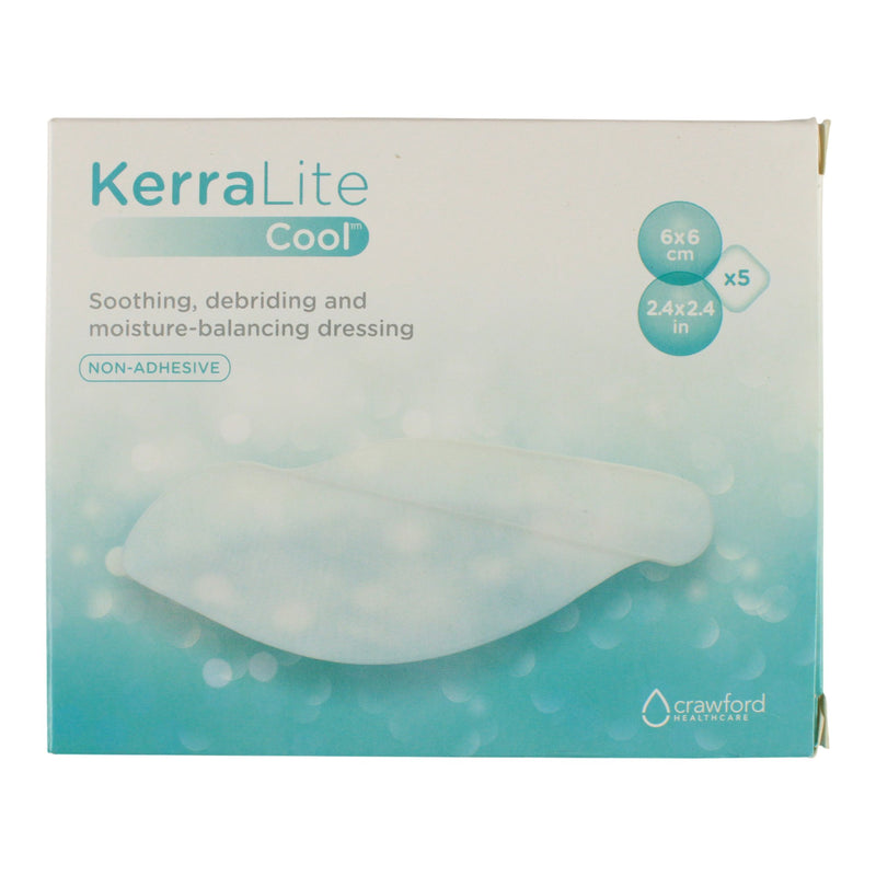 KerraLite Cool® Hydrogel Dressing, 6 x 6 Inch, 1 Carton of 5 (Advanced Wound Care) - Img 1