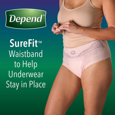 Depend® Night Defense® Maximum Absorbent Underwear, Extra Large, 1 Pack of 12 () - Img 8