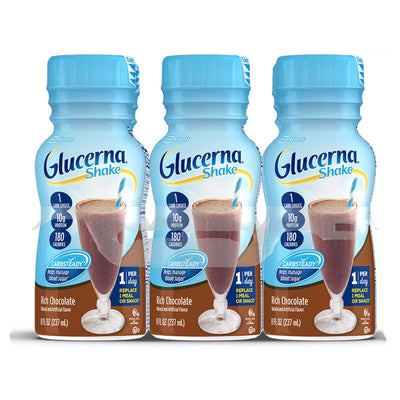 Glucerna® Shake Chocolate Oral Supplement, 8 oz. Bottle, 1 Each (Nutritionals) - Img 2