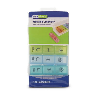 Ezy Dose® Pill Organizer, 1 Pack of 3 (Pharmacy Supplies) - Img 3