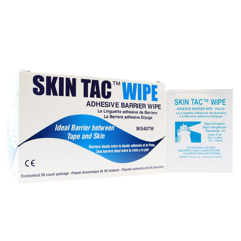 Skin Tac™ Skin Barrier Wipe, 1 Box of 50 (Skin Care) - Img 6