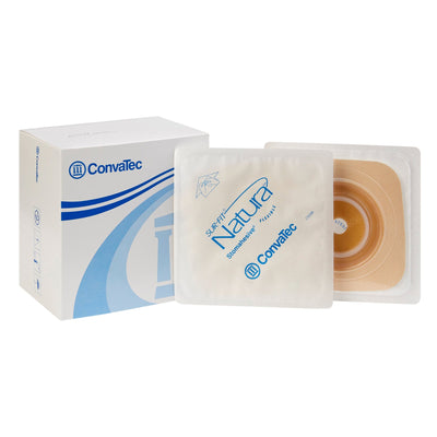 Sur-Fit Natura® Colostomy Barrier With Up to 7/8 Inch Stoma Opening, 1 Box of 10 (Barriers) - Img 1