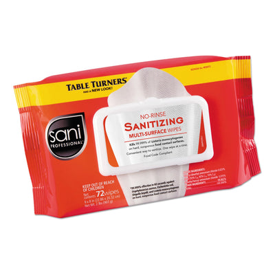 Sani Professional® Surface Disinfectant Cleaner, Soft Pack, 1 Pack of 72 (Cleaners and Disinfectants) - Img 2