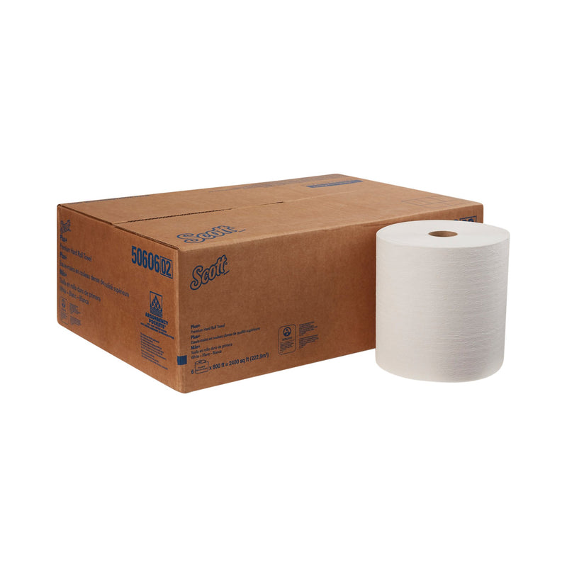 Scott® Essential White Paper Towel, 8 Inch x 600 Foot, 1 Roll (Paper Towels) - Img 2