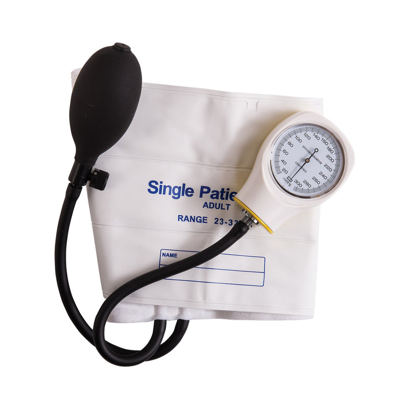 Mabis® Aneroid Sphygmomanometer, Large, White, 1 Box of 5 (Blood Pressure) - Img 1