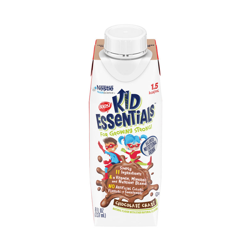 Boost® Kid Essentials™ 1.5 Chocolate Oral Supplement, 8 oz. Carton, 1 Case of 24 () - Img 1