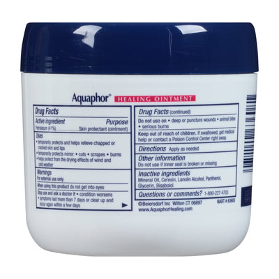 Aquaphor® Advanced Therapy Healing Moisturizer Ointment, 14 oz. Jar, 1 Each (Skin Care) - Img 2