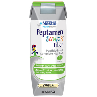 Peptamen Junior® Fiber Vanilla Pediatric Oral Supplement / Tube Feeding Formula, 8.45 oz. Tetra Prisma®, 1 Case of 24 () - Img 1