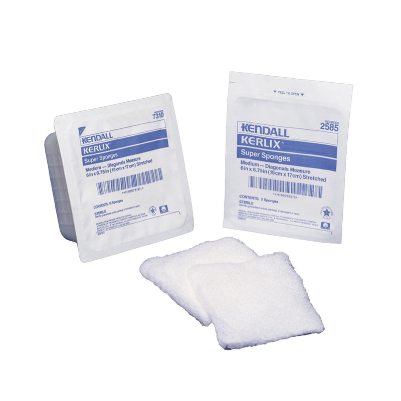 Kerlix™ Sterile USP Type VII Fluff Dressing, 6 x 6-3/4 Inch, 1 Tray of 20 (General Wound Care) - Img 2