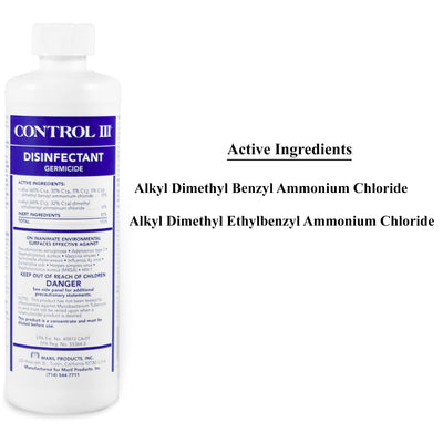 Control III® Surface Disinfectant Cleaner, 1 Each (Cleaners and Disinfectants) - Img 4