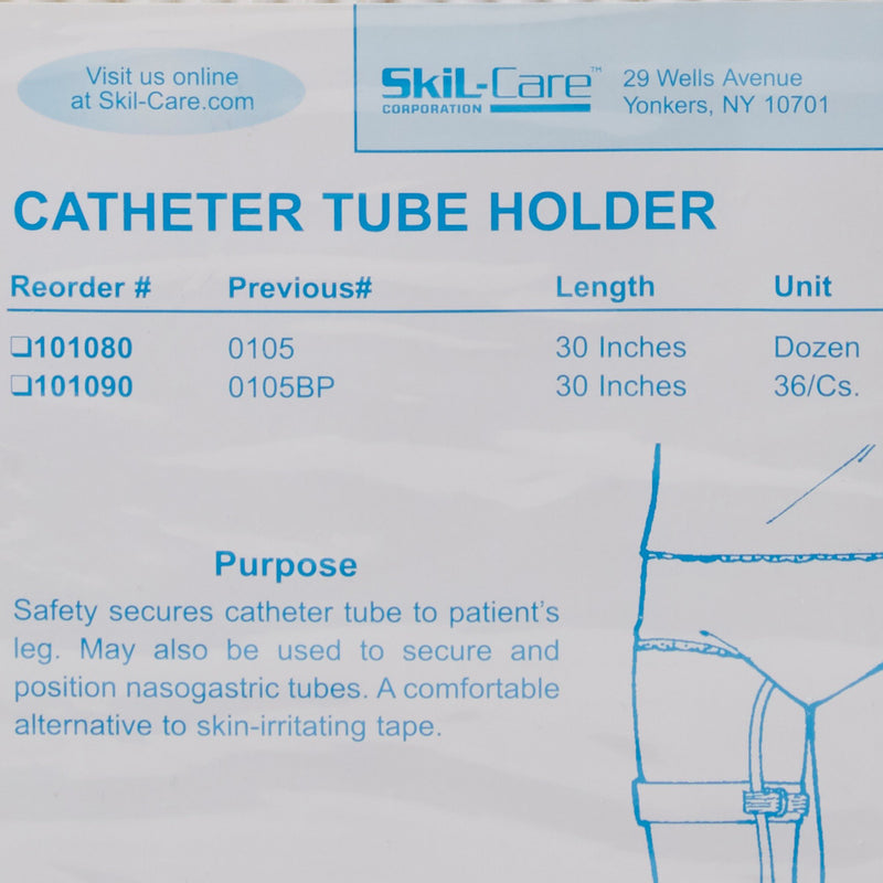 SkiL-Care Catheter Leg Straps, 30", Non-Sterile, 1 Pack of 12 (Urological Accessories) - Img 4