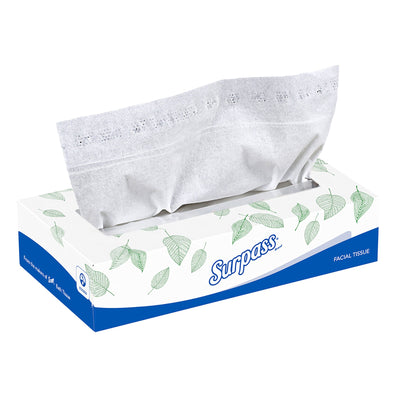 Surpass® Facial Tissue, 100 per Box, 1 Case of 3000 (Facial Tissues) - Img 1