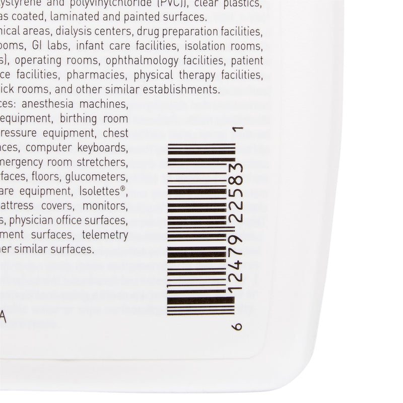 McKesson Germicidal Surface Disinfectant Cleaner, 24 oz. Trigger Spray Bottle, 1 Case of 6 (Cleaners and Disinfectants) - Img 3