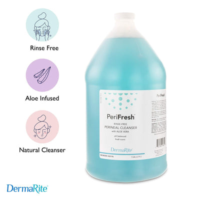 PeriFresh Aloe Fruit Scent No-Rinse Perineal Wash, 1 gallon Jug, 1 Gallon(s) (Skin Care) - Img 2