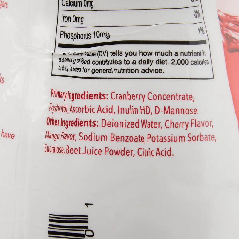 UTIHeal™ Cranberry Oral Supplement, 30 oz. Bottle, 1 Case of 4 (Nutritionals) - Img 2