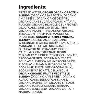 Organic Nutrition™ Vegan Vanilla Oral Protein Supplement, 11 oz. Carton, 1 Case of 12 (Nutritionals) - Img 2