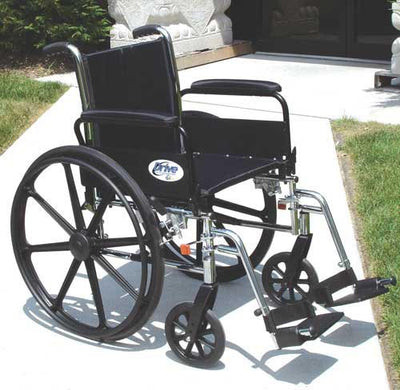 K3 Wheelchair Ltwt 16  w/DFA & ELR's  Cruiser III (Wheelchairs - Lightweight K3/4) - Img 1