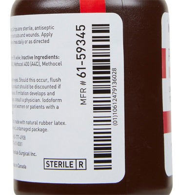 McKesson Iodoform Wound Packing Strip, 1 Inch x 5 Yard, 1 Bottle (Advanced Wound Care) - Img 6