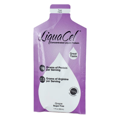 LiquaCel™ Grape Oral Protein Supplement, 1 oz. Packet, 1 Each (Nutritionals) - Img 1