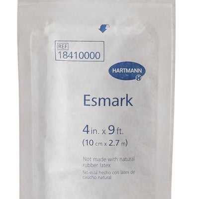 Esmark LF No Closure Esmark Compression Bandage, 4 Inch x 3 Yard, 1 Case of 20 (General Wound Care) - Img 4