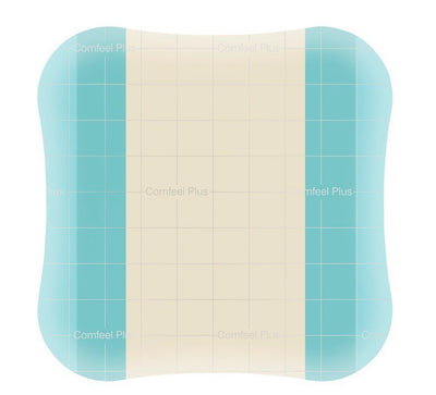 Comfeel® Plus Ulcer Hydrocolloid Dressing, 4 x 4 Inch, 1 Box of 10 (Advanced Wound Care) - Img 1