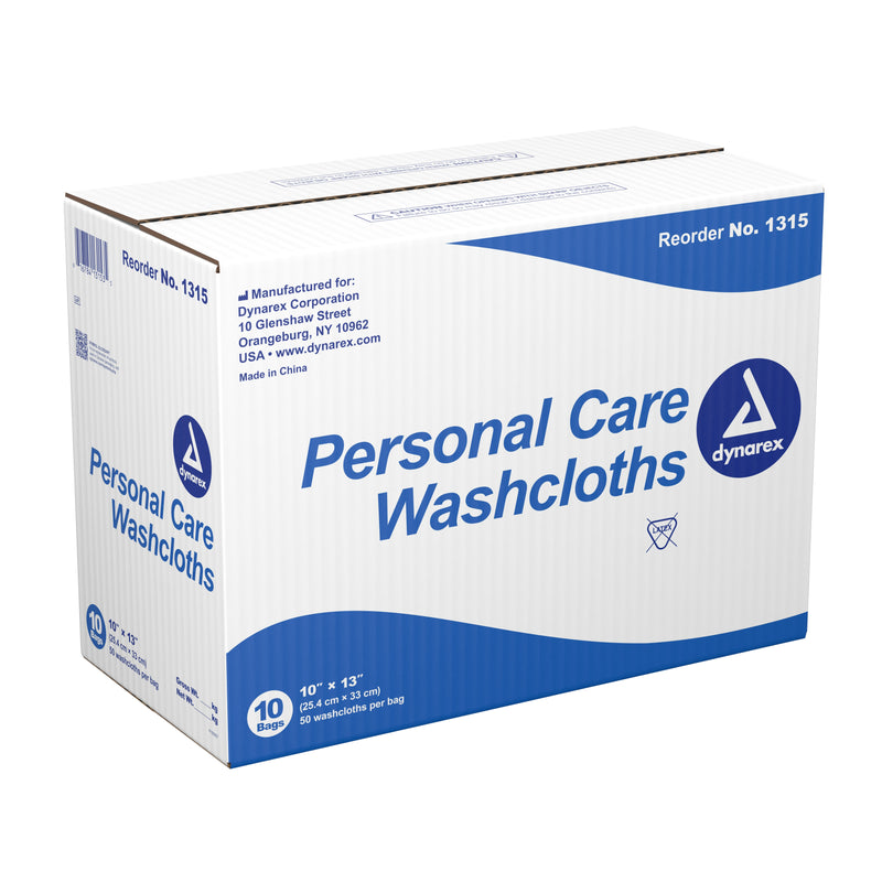 dynarex® Disposable Washcloth, 10 x 13 Inch, 1 Each (Washcloths) - Img 2