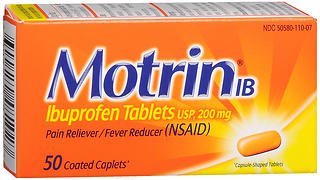 Motrin® IB Ibuprofen Pain Relief, 1 Case of 48 (Over the Counter) - Img 1