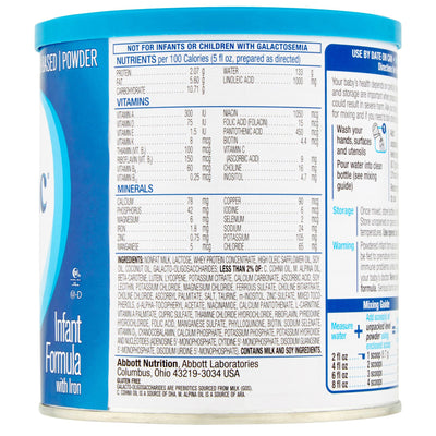 Similac® Advance® 20 Infant Formula, Powder, 12.4-oz Can, 1 Case of 6 () - Img 2