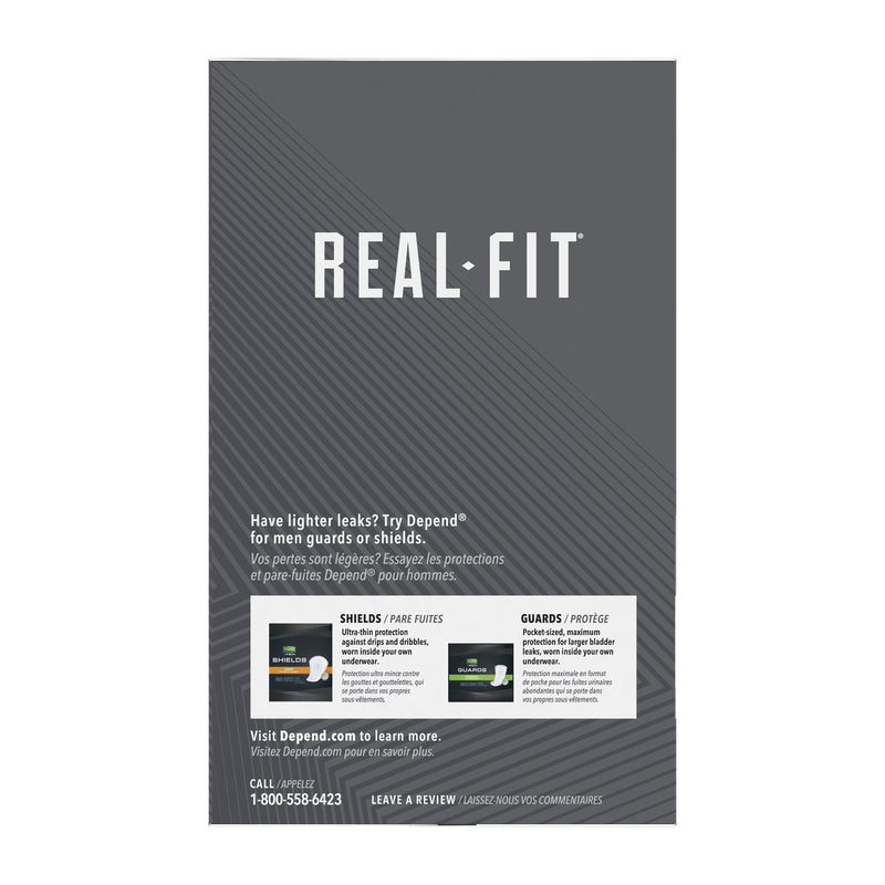 Depend® Real Fit® Maximum Absorbent Underwear, Small / Medium, 1 Pack of 14 () - Img 6