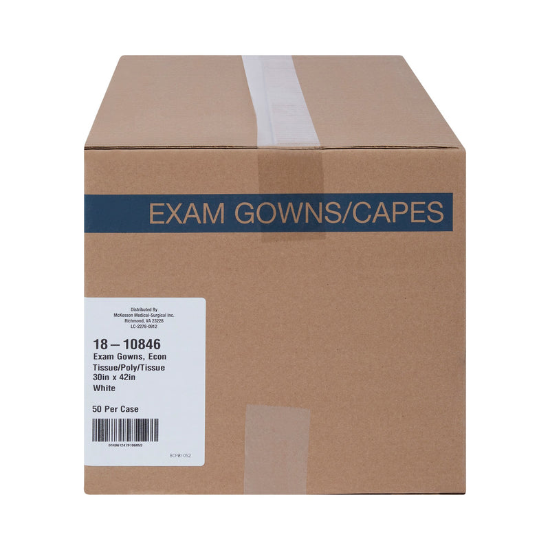 McKesson Patient Exam Gown, 1 Case of 50 (Gowns) - Img 7