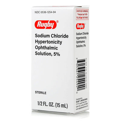 Rugby® Sodium Chloride Hypertonicity Agent, 15 mL, 1 Each (Over the Counter) - Img 1