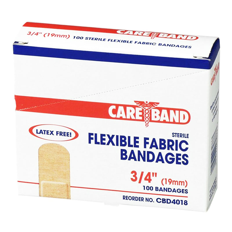 Careband™ Tan Fabric Adhesive Strip, 3/4 x 3 Inch, 1 Case of 1200 (General Wound Care) - Img 1