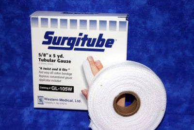 Surgitube® Tubular Retainer Dressing, 5/8 Inch x 5 Yard, 1 Dozen (General Wound Care) - Img 1