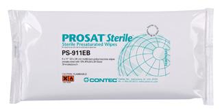 PROSAT® Sterile™ PreSaturated Cleanroom Wipe, 1 Pack of 30 (Cleaners and Disinfectants) - Img 1