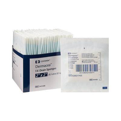 Dermacea™ I.V. Dressing, 2 x 2 Inch, 1 Pack (General Wound Care) - Img 1