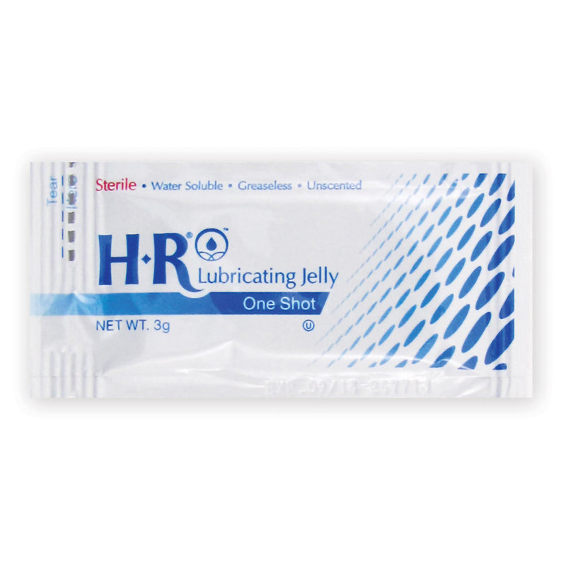 HR® One Shot® Lubricating Jelly, 1 Box of 144 (Over the Counter) - Img 1