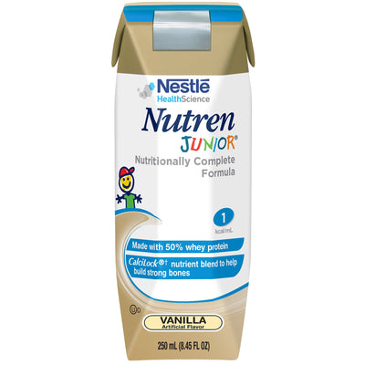 Nutren® Junior Vanilla Pediatric Oral Supplement / Tube Feeding Formula, 8.45 oz. Tetra Prisma®, 1 Each () - Img 1